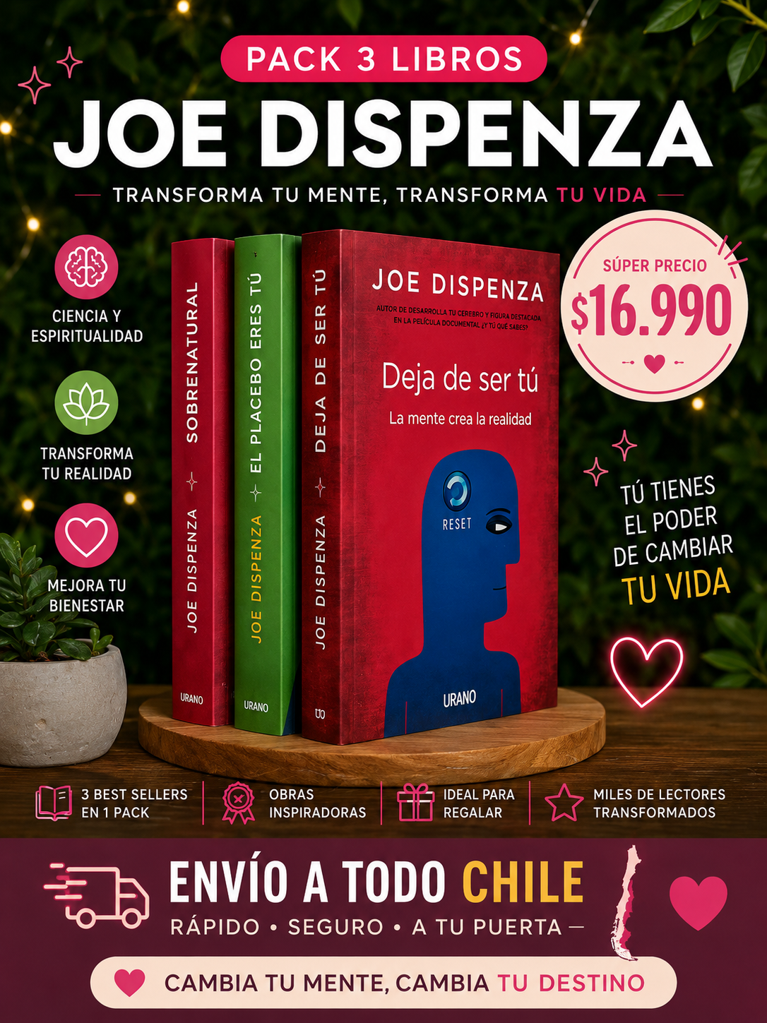 Pack Poder mental y transformación
