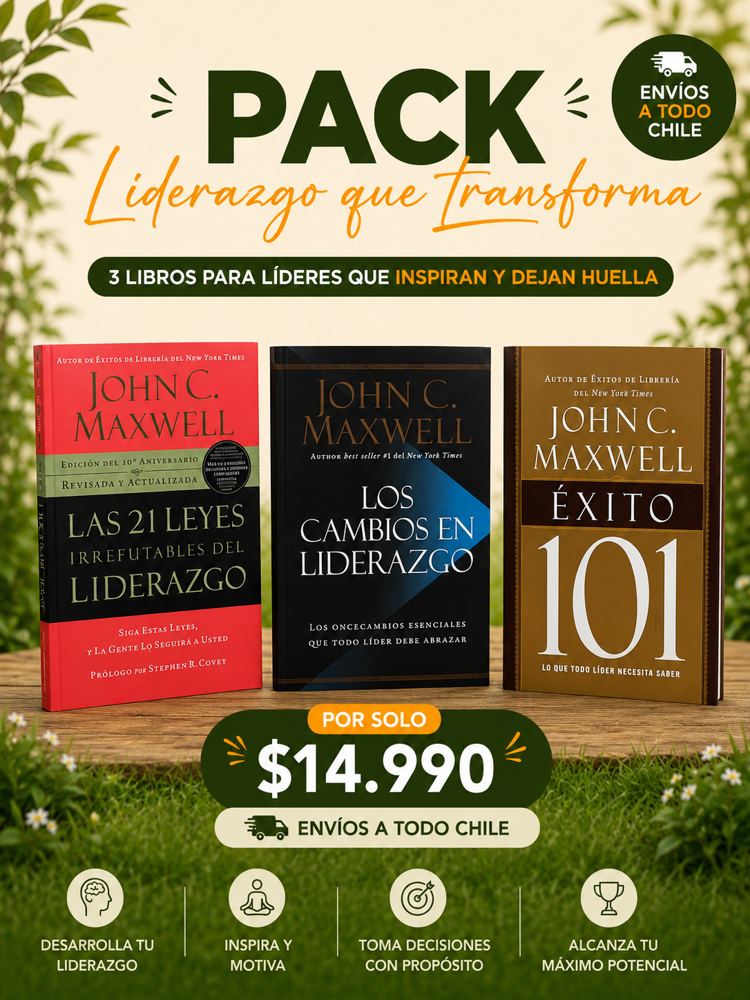 Pack Liderazgo y éxito