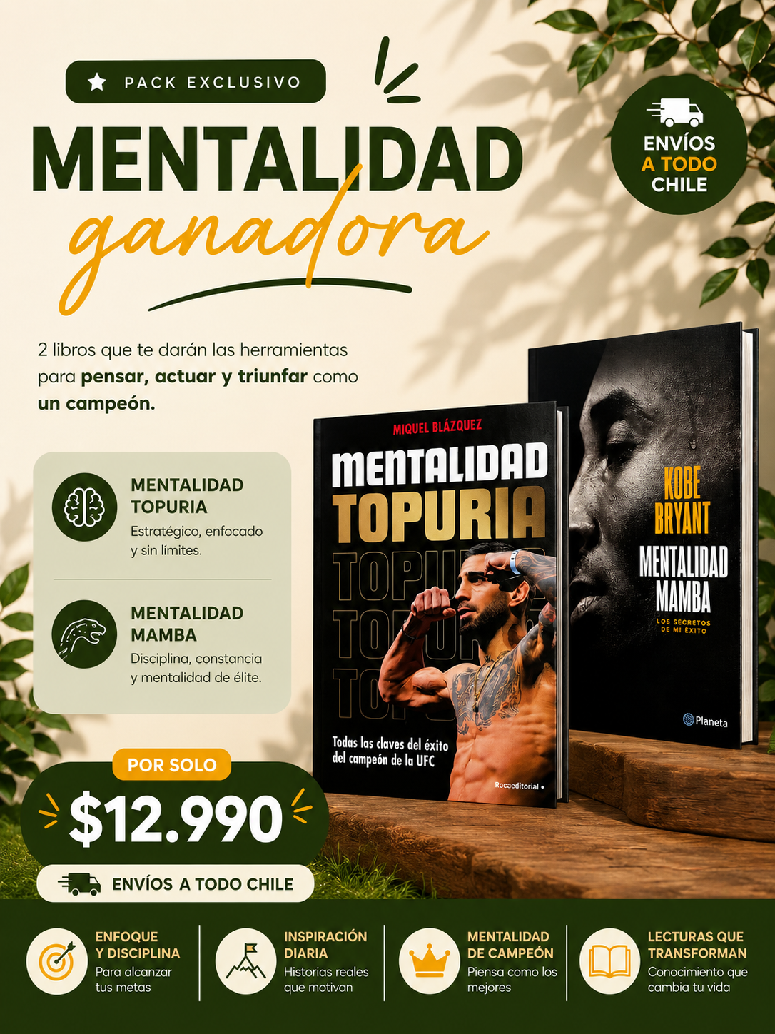 Pack Disciplina y alto rendimiento