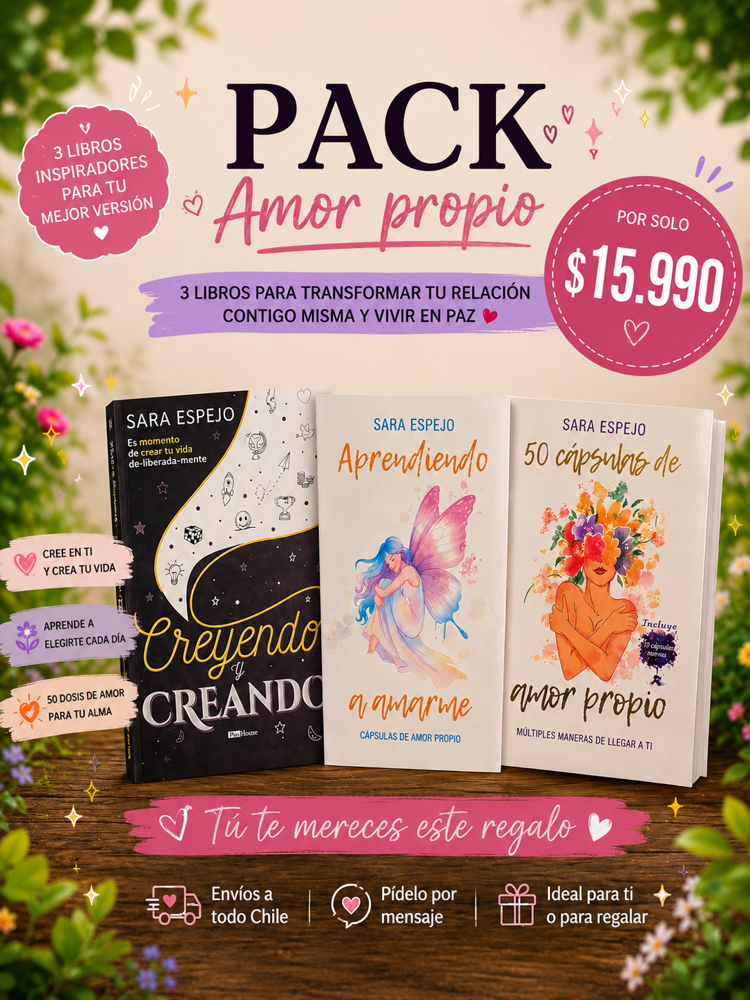 Pack Amor propio y transformación