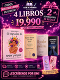 4 Libros x 19.990